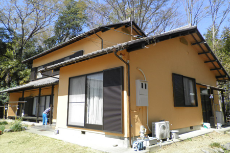 埼玉県深谷市の外壁塗装施工事例