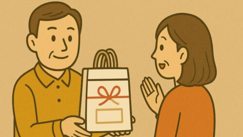 挨拶品の渡し方とタイミングも大切