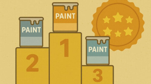 人気の塗料ランキングと評判