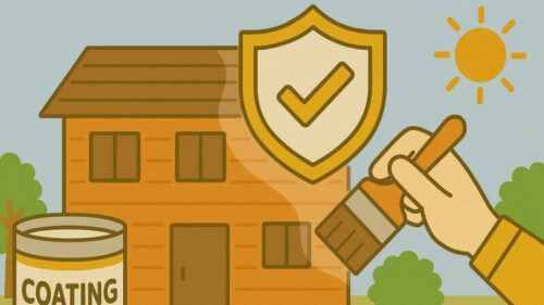 ペンキ塗った後にコーティング|外壁を長持ちさせる秘訣