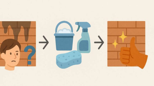 外壁の雨だれ汚れは「原因理解 → 正しい洗浄 → 予防」で解決できる