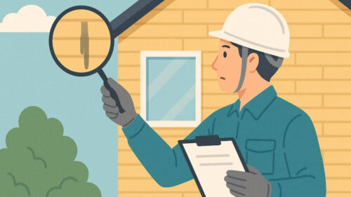 外壁の雨だれ汚れを落とす前に確認すべきポイント