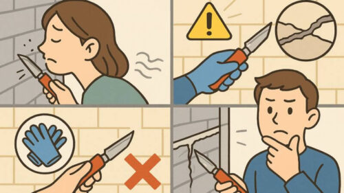 コーキングの剥がし方でよくある失敗と防止策