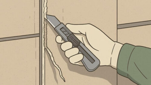 コーキングの剥がし方【DIY初心者でもできる基本手順】