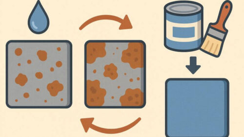 鉄に塗装が必要な理由｜サビ・劣化のメカニズムを理解する