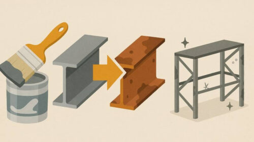 スチール塗装とは？鉄部に塗装が必要な理由と劣化の仕組み