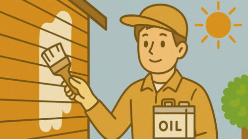 ワトコオイルホワイトでコストを抑える外壁塗装術